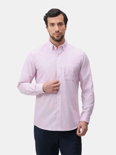 CAMISA MANGA LARGA HOMBRE JOHN HOLDEN ROJO CML171 - 1