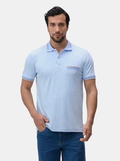 POLO MANGA CORTA HOMBRE JOHN HOLDEN EJ1187 - 1