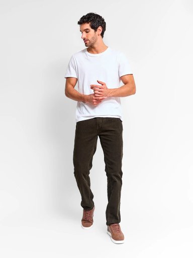 PANTALÓN ALGODÓN HOMBRE KENNETH STEVENS COTELÉ - 4