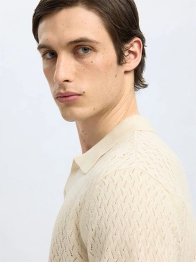 POLO MANGA CORTA HOMBRE SELECTED SLHLINO - 2