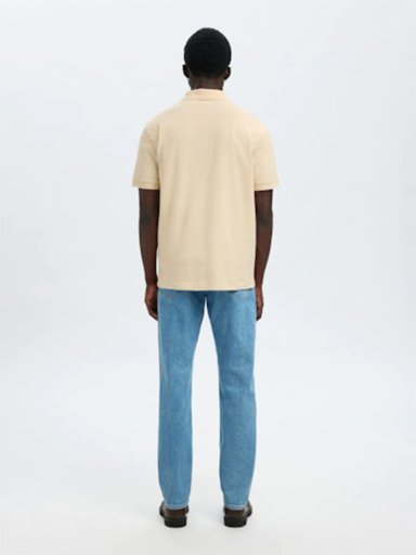 POLO MANGA CORTA HOMBRE SELECTED SLHISAAC - 3
