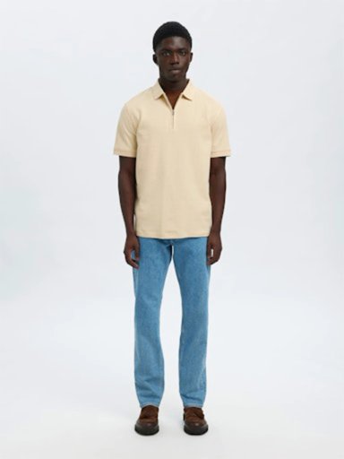POLO MANGA CORTA HOMBRE SELECTED SLHISAAC - 4