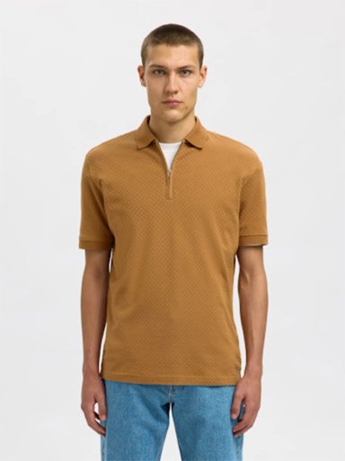 POLO MANGA CORTA HOMBRE SELECTED SLHISAAC