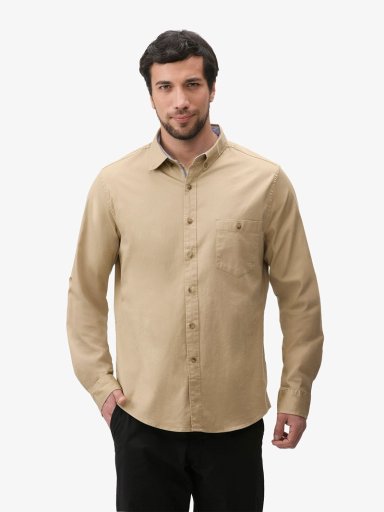 CAMISA MANGA LARGA HOMBRE JOHN HOLDEN IKER 9CY676 - 1