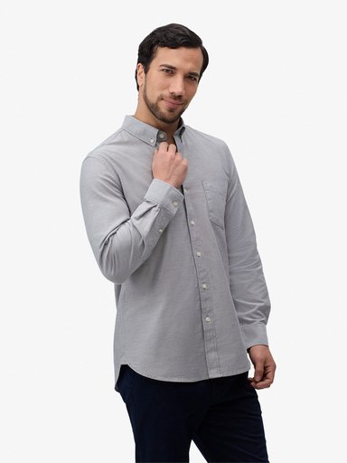 CAMISA MANGA LARGA HOMBRE JOHN HOLDEN OXF LETMAN 9CY684 - 3