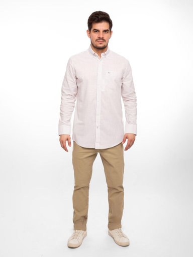 CAMISA MANGA CORTA ALGODÓN HOMBRE OSCAR DE LA RENTA - 3