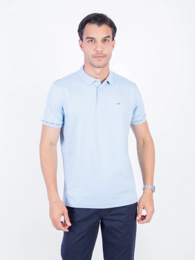 POLO MANGA CORTA ALGODÓN HOMBRE PIERRE CARDIN PIQUE - 1