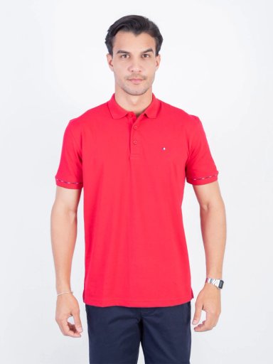 POLO MANGA CORTA ALGODÓN HOMBRE PIERRE CARDIN PIQUE - 1