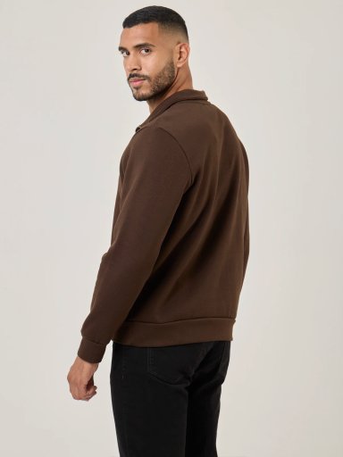 POLERA ALGODÓN HOMBRE MARQUIS HALF ZIPPER - 2