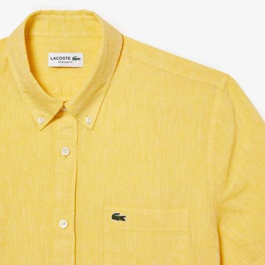 CAMISA MANGA CORTA HOMBRE LACOSTE CH5699 BLANCO - 2