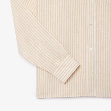 CAMISA MANGA LARGA HOMBRE LACOSTE CH6985 CELESTE - 5