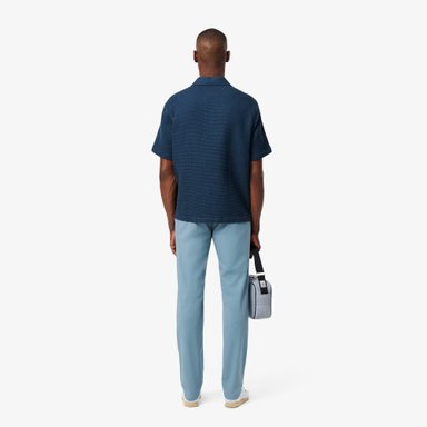 PANTALÓN SLIM HOMBRE LACOSTE HH3463 VERDE - 3