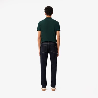 JEAN SLIM HOMBRE LACOSTE HH5019 AZUL - 3