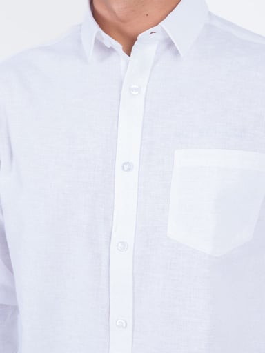 CAMISA MANGA LARGA LINO HOMBRE PIERRE CARDIN - 4