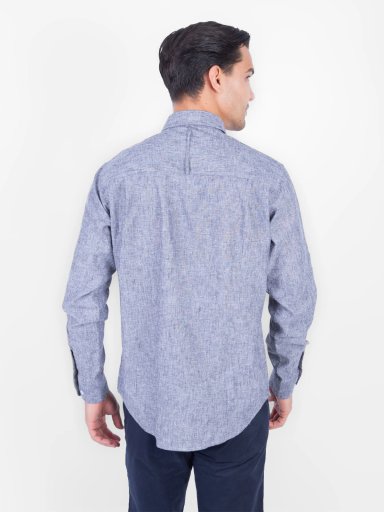 CAMISA MANGA LARGA LINO HOMBRE PIERRE CARDIN - 2