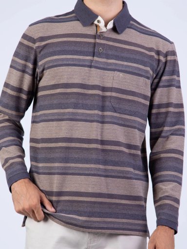 POLO MANGA LARGA HOMBRE PIERRE CARDIN PC-63103POO - 3