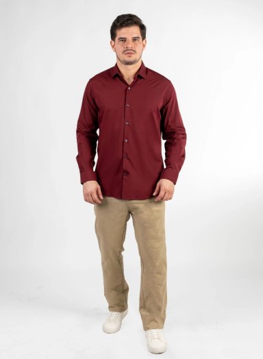 CAMISA MANGA LARGA HOMBRE OSCAR DE LA RENTA CASUAL - 1