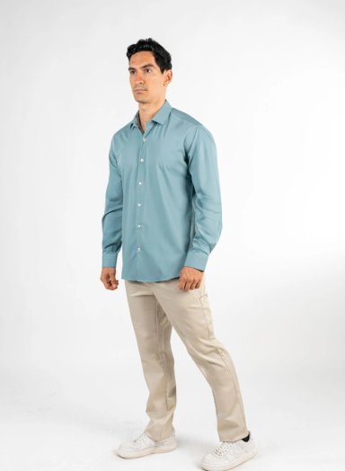 CAMISA MANGA LARGA HOMBRE OSCAR DE LA RENTA CASUAL - 2