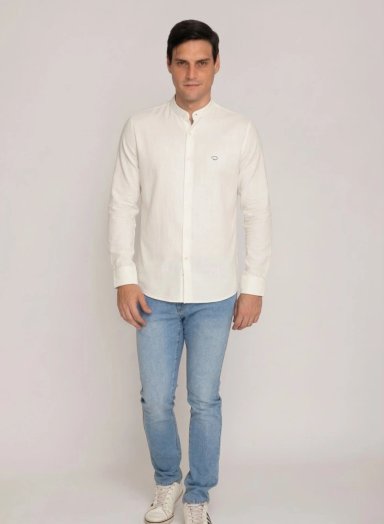 CAMISA MANGA LARGA HOMBRE OSCAR DE LA RENTA CASUAL - 1