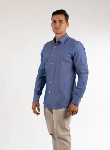 CAMISA MANGA LARGA HOMBRE OSCAR DE LA RENTA CASUAL - 2