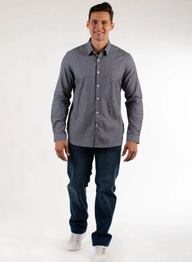 CAMISA MANGA LARGA HOMBRE OSCAR DE LA RENTA CASUAL - 1