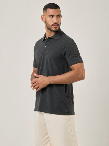POLO MANGA CORTA HOMBRE KENNETH STEVENS PIQUE - 3