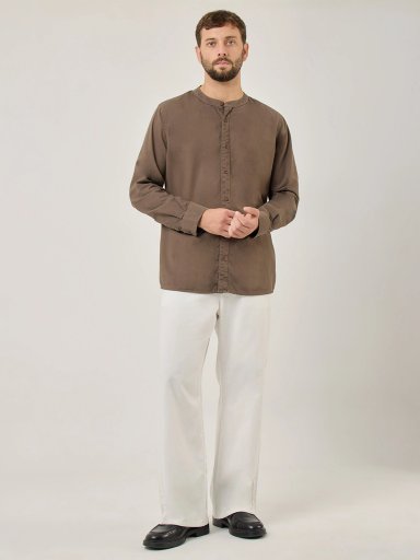 CAMISA MANGA LARGA HOMBRE KENNETH STEVENS MAO - 5