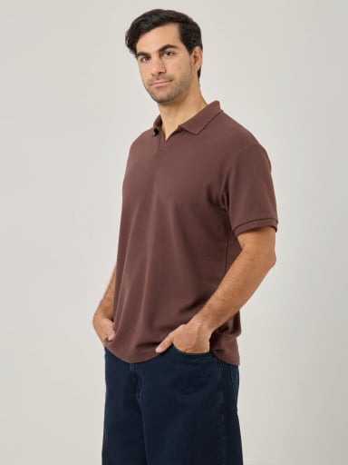 POLO MANGA CORTA TEJIDO RELAXED FIT HOMBRE MARQUIS - 3