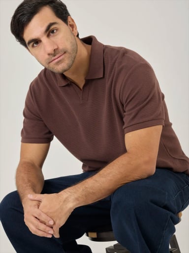 POLO MANGA CORTA TEJIDO RELAXED FIT HOMBRE MARQUIS - 5