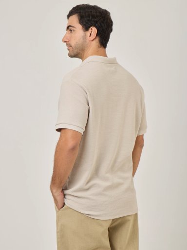 POLO MANGA CORTA TEJIDO RELAXED FIT HOMBRE MARQUIS - 2