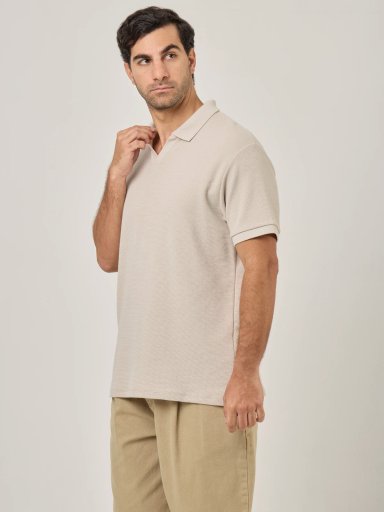 POLO MANGA CORTA TEJIDO RELAXED FIT HOMBRE MARQUIS - 3