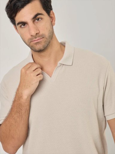 POLO MANGA CORTA TEJIDO RELAXED FIT HOMBRE MARQUIS - 4