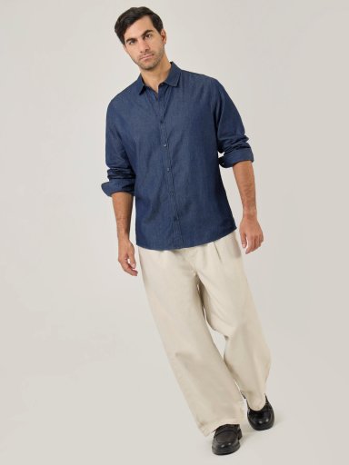CAMISA MANGA LARGA REGULAR FIT HOMBRE MARQUIS DENIM - 6