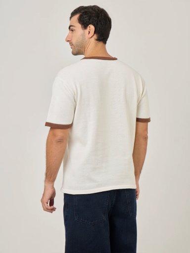 POLO MANGA CORTA TEJIJO RELAXED FIT HOMBRE MARQUIS RINGER - 3