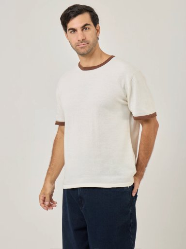 POLO MANGA CORTA TEJIJO RELAXED FIT HOMBRE MARQUIS RINGER - 4