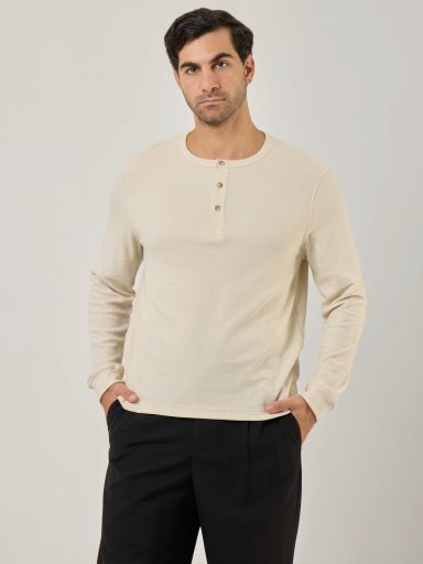 POLO MANGA LARGA RELAXED FIT HOMBRE MARQUIS HENLEY - 2
