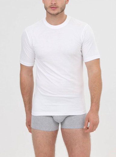 CAMISETA JOHN HOLDEN HOMBRE ALGODÓN CUELLO O RAJ002 - 1