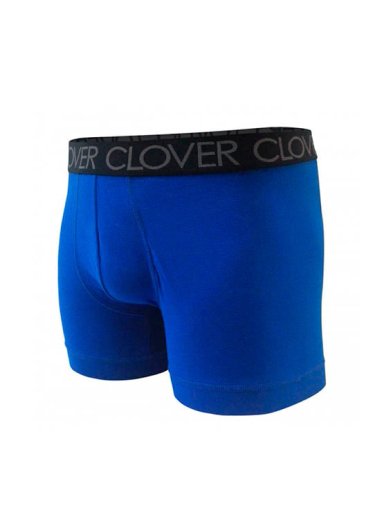 BÓXER HOMBRE CLOVER AZUL LYCRADO MODA - 1