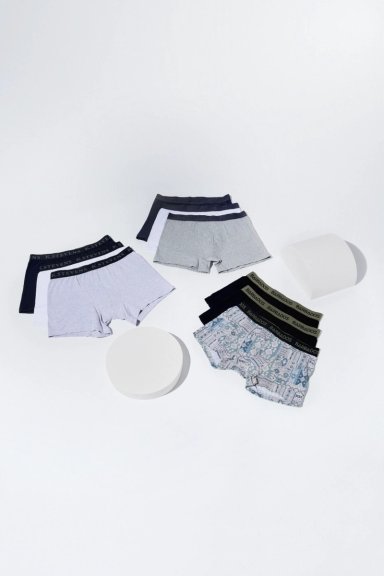 BÓXER HOMBRE KENNETH STEVENS GRIS