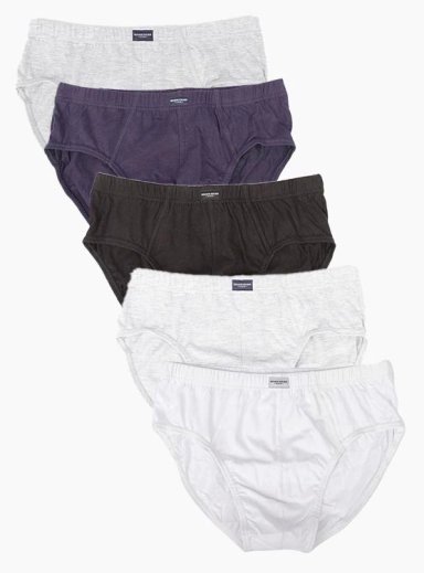 CALZONCILLO KENNETH STEVENS PACK 5 HOMBRE ALGODÓN