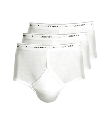 PACK 3 CALZONCILLO ALGODÓN HOMBRE JOCKEY BLANCO PC0890