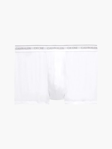 CALZONCILLOS ALGODÓN HOMBRE CALVIN KLEIN BLANCO CK ONE COTTON PRINTS TRUNK 