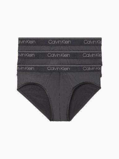 PACK CALZONCILLO ALGODÓN HOMBRE CALVIN KLEIN NEGRO NB2568-001 - 1