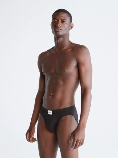 PACK CALZONCILLO ALGODÓN HOMBRE CALVIN KLEIN NEGRO NB3261-001 - 2