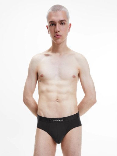 PACK CALZONCILLO ALGODÓN HOMBRE CALVIN KLEIN NEGRO NB3298-001 - 2
