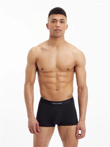 PACK CALZONCILLO ALGODÓN HOMBRE CALVIN KLEIN NEGRO NB3299-001 - 2