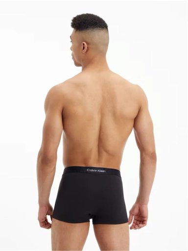 PACK CALZONCILLO ALGODÓN HOMBRE CALVIN KLEIN NEGRO NB3299-001 - 3