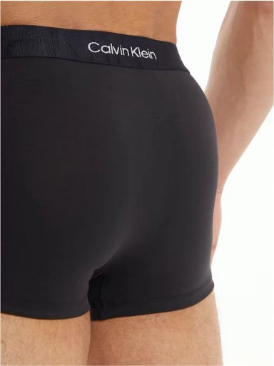 PACK CALZONCILLO ALGODÓN HOMBRE CALVIN KLEIN NEGRO NB3299-001 - 4