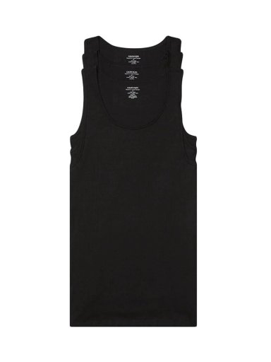 CAMISETA INTERIOR ALGODÓN HOMBRE CALVIN KLEIN NEGRO NB4010-001 