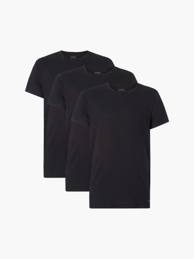 CAMISETA INTERIOR ALGODÓN HOMBRE CALVIN KLEIN NEGRO NB4011-001 - 1